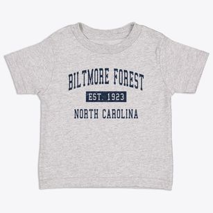 Biltmore Forest North Carolina Classic Established Toddler T-Shirt