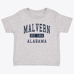 Malvern Alabama Classic Established Toddler T-Shirt