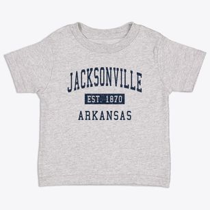 Jacksonville Arkansas Classic Established Toddler T-Shirt