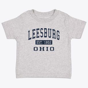 Leesburg Ohio Classic Established Toddler T-Shirt