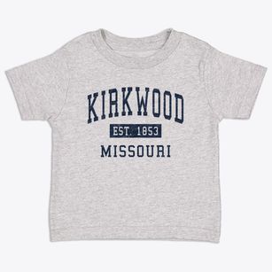 Kirkwood Missouri Classic Established Toddler T-Shirt