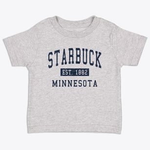 Starbuck Minnesota Classic Established Toddler T-Shirt