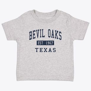 Bevil Oaks Texas Classic Established Toddler T-Shirt