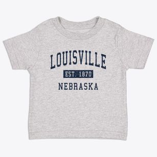 Louisville Nebraska Classic Established Toddler T-Shirt