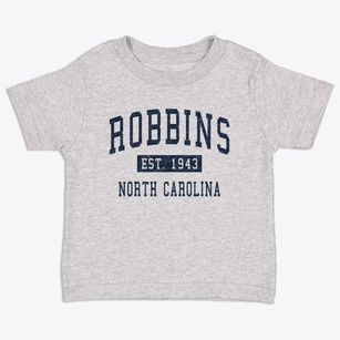 Robbins North Carolina Classic Established Toddler T-Shirt