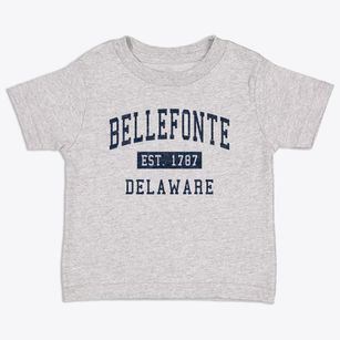 Bellefonte Delaware Classic Established Toddler T-Shirt