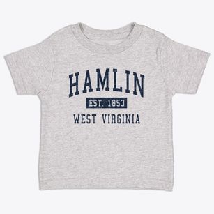 Hamlin West Virginia Classic Established Toddler T-Shirt