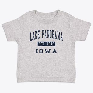 Lake Panorama Iowa Classic Established Toddler T-Shirt