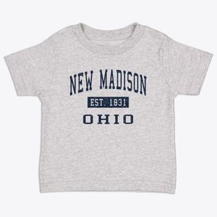 New Madison Ohio Classic Established Toddler T-Shirt