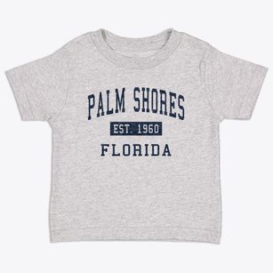 Palm Shores Florida Classic Established Toddler T-Shirt