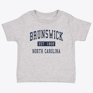 Brunswick North Carolina Classic Established Toddler T-Shirt