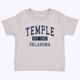 Temple Oklahoma Classic Established Toddler T-Shirt