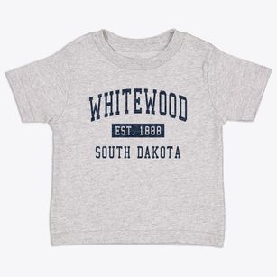 Whitewood South Dakota Classic Established Toddler T-Shirt