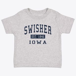 Swisher Iowa Classic Established Toddler T-Shirt