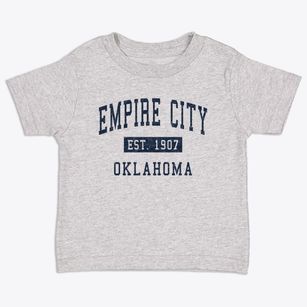 Empire City Oklahoma Classic Established Toddler T-Shirt