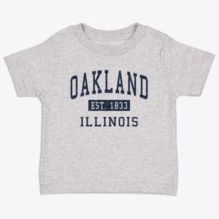 Oakland Illinois Classic Established Toddler T-Shirt
