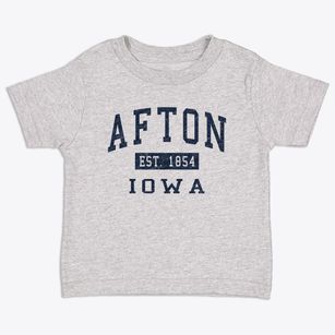 Afton Iowa Classic Established Toddler T-Shirt