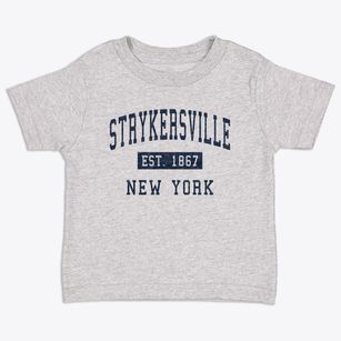 Strykersville New York Classic Established Toddler T-Shirt
