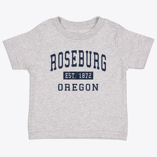 Roseburg Oregon Classic Established Toddler T-Shirt