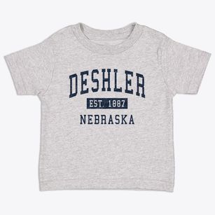 Deshler Nebraska Classic Established Toddler T-Shirt
