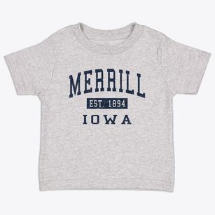 Merrill Iowa Classic Established Toddler T-Shirt