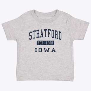 Stratford Iowa Classic Established Toddler T-Shirt