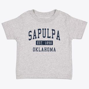 Sapulpa Oklahoma Classic Established Toddler T-Shirt