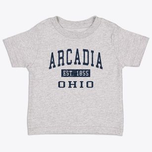 Arcadia Ohio Classic Established Toddler T-Shirt