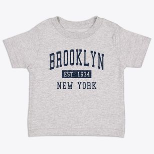 Brooklyn New York Classic Established Toddler T-Shirt