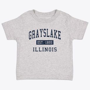 Grayslake Illinois Classic Established Toddler T-Shirt