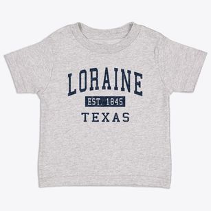 Loraine Texas Classic Established Toddler T-Shirt