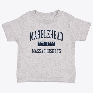 Marblehead Massachusetts Classic Established Toddler T-Shirt