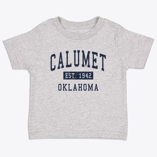 Calumet Oklahoma Classic Established Toddler T-Shirt