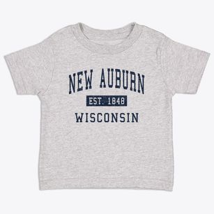 New Auburn Wisconsin Classic Established Toddler T-Shirt