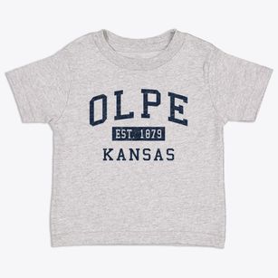 Olpe Kansas Classic Established Toddler T-Shirt