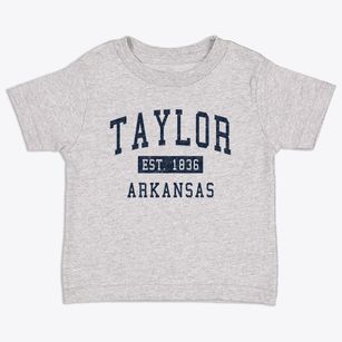 Taylor Arkansas Classic Established Toddler T-Shirt