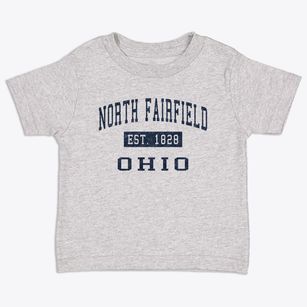 North Fairfield Ohio Classic Established Toddler T-Shirt