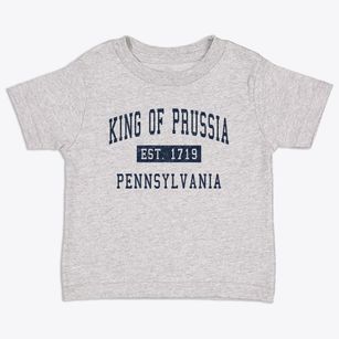 King Of Prussia Pennsylvania Classic Established Toddler T-Shirt