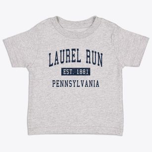 Laurel Run Pennsylvania Classic Established Toddler T-Shirt