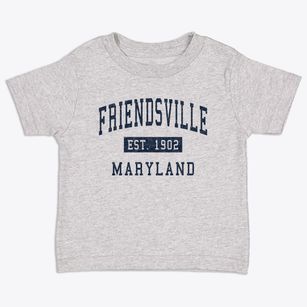 Friendsville Maryland Classic Established Toddler T-Shirt
