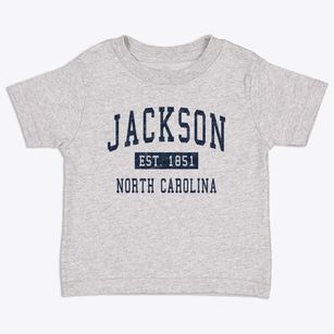 Jackson North Carolina Classic Established Toddler T-Shirt