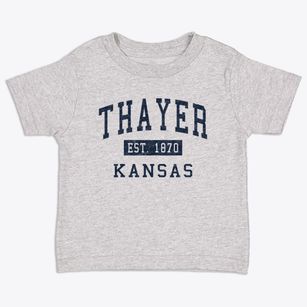 Thayer Kansas Classic Established Toddler T-Shirt