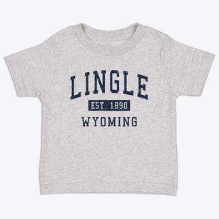 Lingle Wyoming Classic Established Toddler T-Shirt
