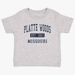 Platte Woods Missouri Classic Established Toddler T-Shirt
