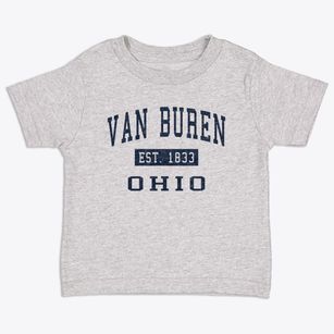 Van Buren Ohio Classic Established Toddler T-Shirt