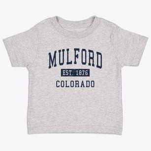 Mulford Colorado Classic Established Toddler T-Shirt