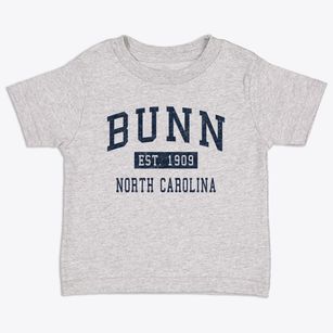 Bunn North Carolina Classic Established Toddler T-Shirt