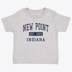 New Point Indiana Classic Established Toddler T-Shirt