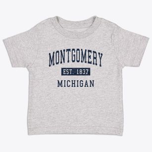 Montgomery Michigan Classic Established Toddler T-Shirt