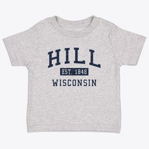Hill Wisconsin Classic Established Toddler T-Shirt